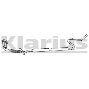 270188 KLARIUS Предглушитель выхлопных газов 270188 KLARIUS Предглушитель выхлопных газов