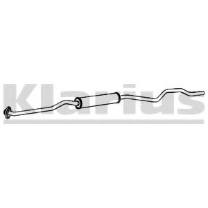 270209 KLARIUS Средний глушитель выхлопных газов 270209 KLARIUS Средний глушитель выхлопных газов