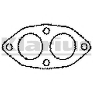 KLARIUS 410141 Прокладка, труба выхлопного газа 