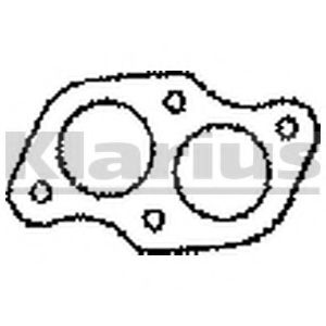 KLARIUS 410227 Прокладка, труба выхлопного газа 