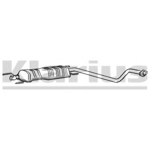 260910 KLARIUS Средний глушитель выхлопных газов 260910 KLARIUS Средний глушитель выхлопных газов