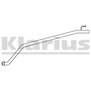 KLARIUS 160257 Труба выхлопного газа KLARIUS 160257 Труба выхлопного газа
