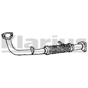 KLARIUS 301457 Труба выхлопного газа 