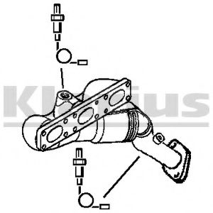 321967 KLARIUS Катализатор 321967 KLARIUS Катализатор
