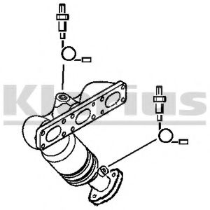 321968 KLARIUS Катализатор 321968 KLARIUS Катализатор