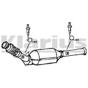 321985 KLARIUS Катализатор 321985 KLARIUS Катализатор