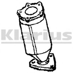 321909 KLARIUS Катализатор 321909 KLARIUS Катализатор