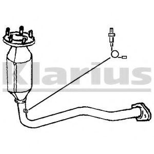 KLARIUS 380361 Катализатор для FIAT BRAVA (Фиат Брава)