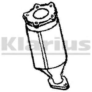 380654 KLARIUS Катализатор 380654 KLARIUS Катализатор