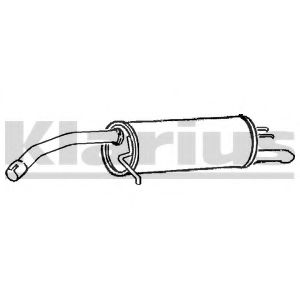 KLARIUS FT817K Глушитель выхлопных газов для FIAT STILO (192) 1.9 JTD (192XE1A) KLARIUS FT817K Глушитель выхлопных газов для FIAT STILO (192) 1.9 JTD (192XE1A)