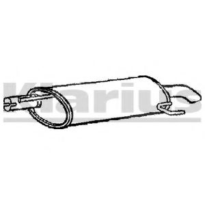 KLARIUS GM243V Глушитель выхлопных газов конечный 