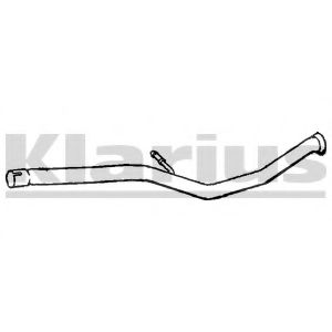 KLARIUS PG660C Труба выхлопного газа 