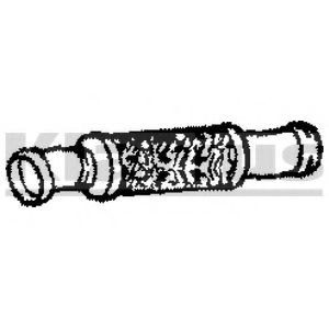 KLARIUS SB103G Труба выхлопного газа 