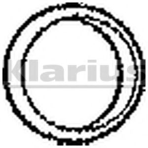 KLARIUS VAG56 Уплотнительное кольцо, труба выхлопного газа KLARIUS VAG56 Уплотнительное кольцо, труба выхлопного газа
