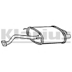 240823 KLARIUS Глушитель выхлопных газов конечный 240823 KLARIUS Глушитель выхлопных газов конечный