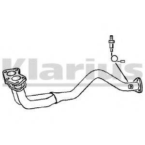 KLARIUS 301885 Труба выхлопного газа 