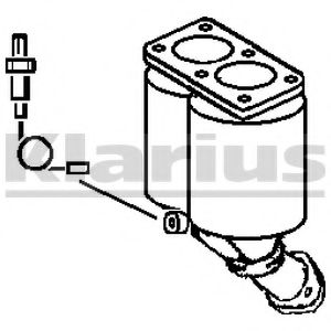 322170 KLARIUS Катализатор 322170 KLARIUS Катализатор