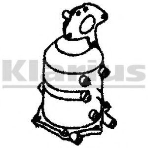 322171 KLARIUS Катализатор 322171 KLARIUS Катализатор