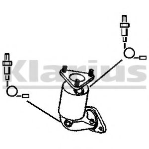 322205 KLARIUS Катализатор 322205 KLARIUS Катализатор