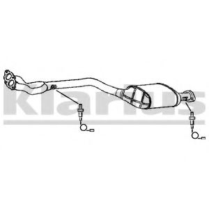 322255 KLARIUS Катализатор 322255 KLARIUS Катализатор