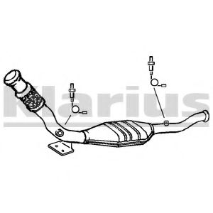 322266 KLARIUS Катализатор 322266 KLARIUS Катализатор