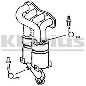 322362 KLARIUS Катализатор 322362 KLARIUS Катализатор
