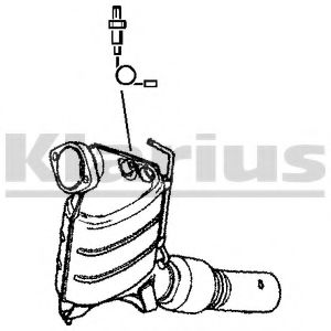 322456 KLARIUS Катализатор 322456 KLARIUS Катализатор