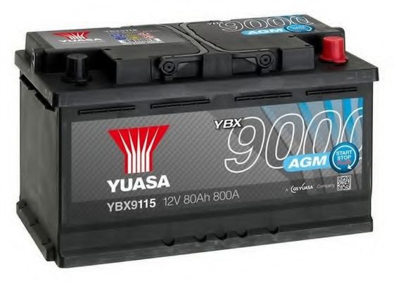 YUASA YBX9115 Аккумулятор для PORSCHE