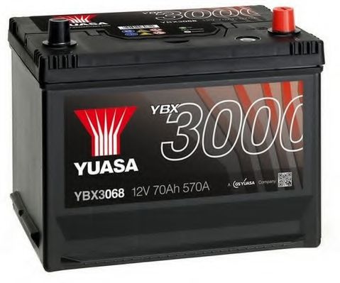 YUASA YBX3068 Аккумулятор YUASA для CADILLAC