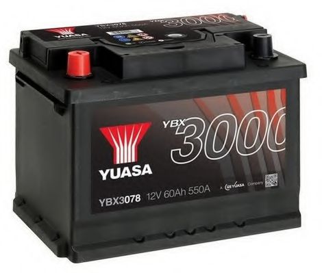 YUASA YBX3078 Аккумулятор YUASA для FIAT