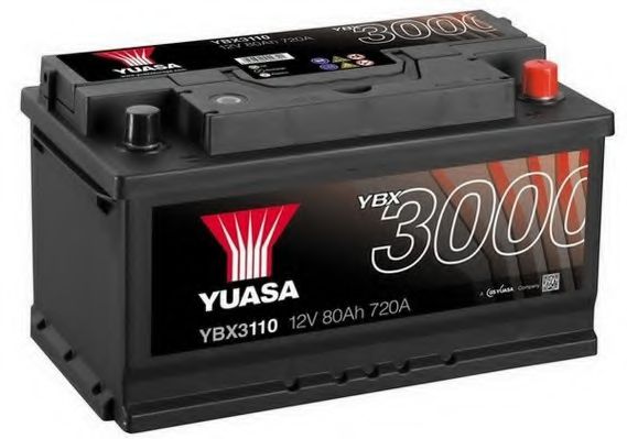 YUASA YBX3110 Аккумулятор YUASA для VOLVO