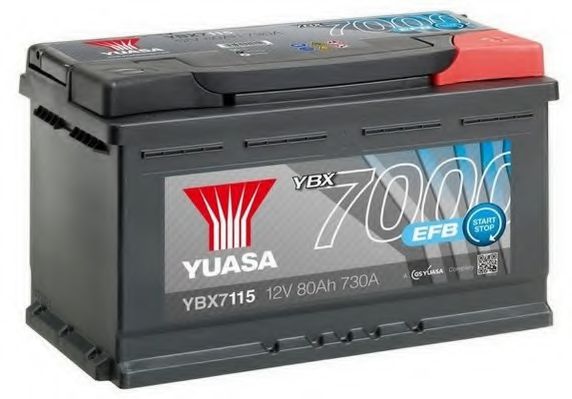 YUASA YBX7115 Аккумулятор YUASA для SAAB