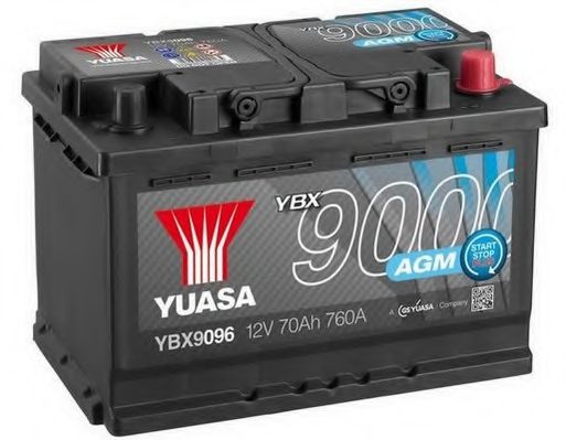 YUASA YBX9096 Аккумулятор YUASA для VOLVO