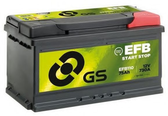 GS EFB110 Аккумулятор для FORD TRANSIT CUSTOM