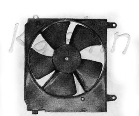 KAISHIN 96183756 Радиатор охлаждения двигателя KAISHIN 