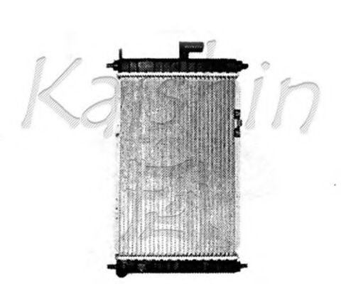KAISHIN 96322941 Радиатор охлаждения двигателя KAISHIN 
