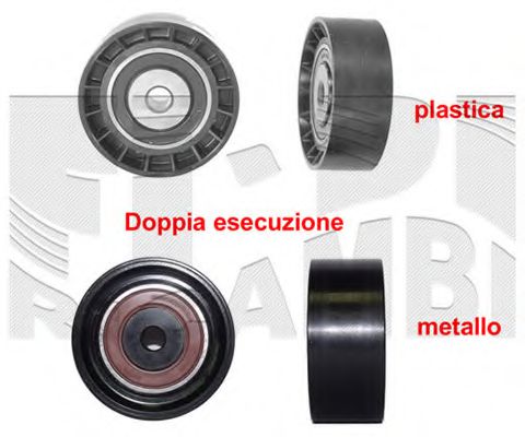 KM International FI6050 Натяжной ролик, поликлиновой ремень  KM International FI6050 Натяжной ролик, поликлиновой ремень