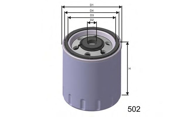 MISFAT M321 Топливный фильтр MISFAT 