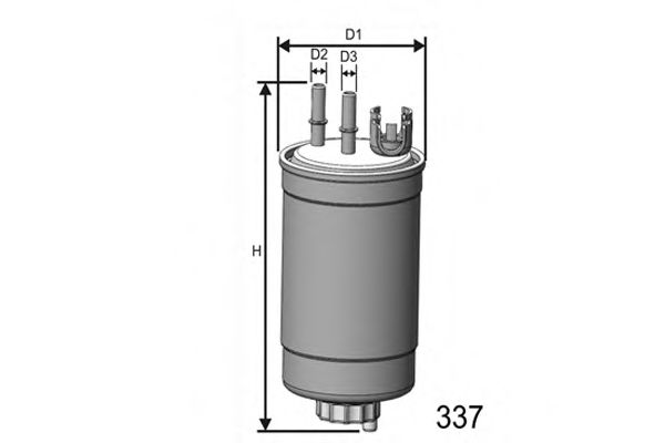MISFAT M409 Топливный фильтр MISFAT 