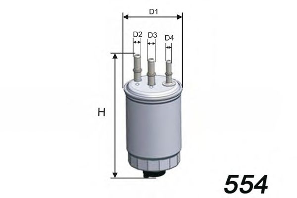 MISFAT M528 Топливный фильтр MISFAT 