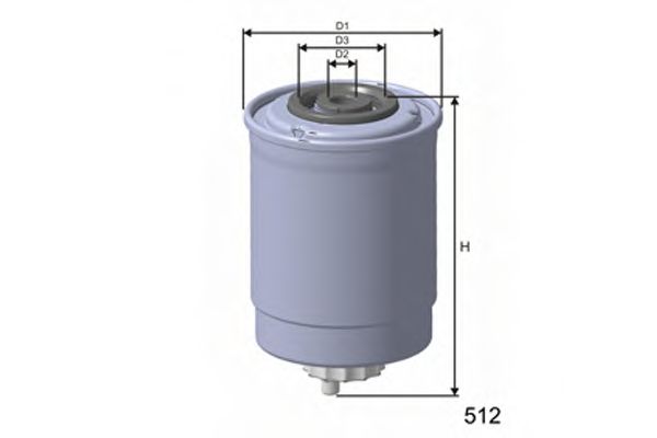 MISFAT M379 Топливный фильтр MISFAT для AUDI