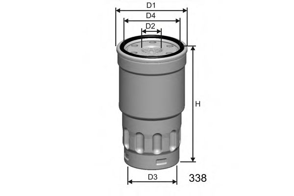 MISFAT M413 Топливный фильтр MISFAT 