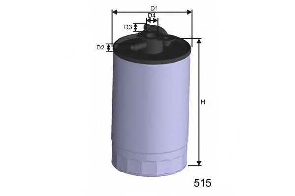 MISFAT M427 Топливный фильтр MISFAT 