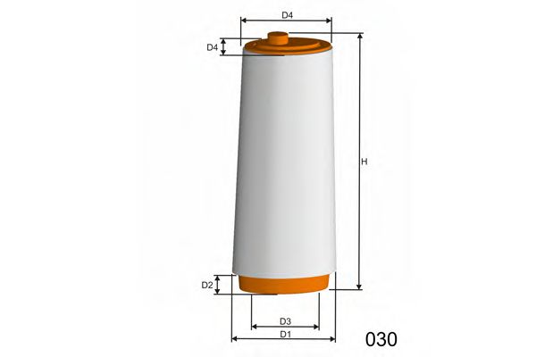 MISFAT R353 Воздушный фильтр MISFAT 