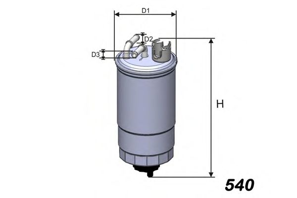 MISFAT M275 Топливный фильтр MISFAT 