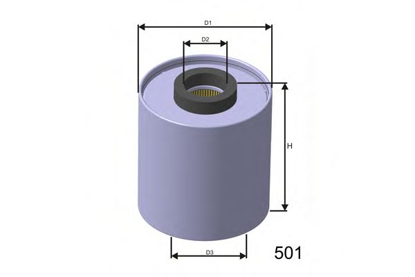 MISFAT M318 Топливный фильтр MISFAT 