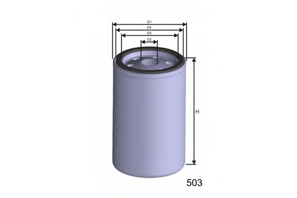 MISFAT M329 Топливный фильтр для IVECO