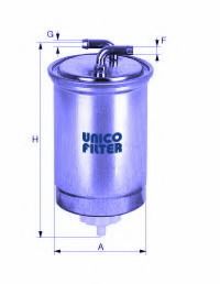 UNICO FILTER FI81703 Топливный фильтр UNICO FILTER 