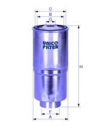 UNICO FILTER FI913911 Топливный фильтр для DAIHATSU