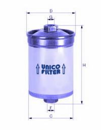 UNICO FILTER FI8152 Топливный фильтр UNICO FILTER 